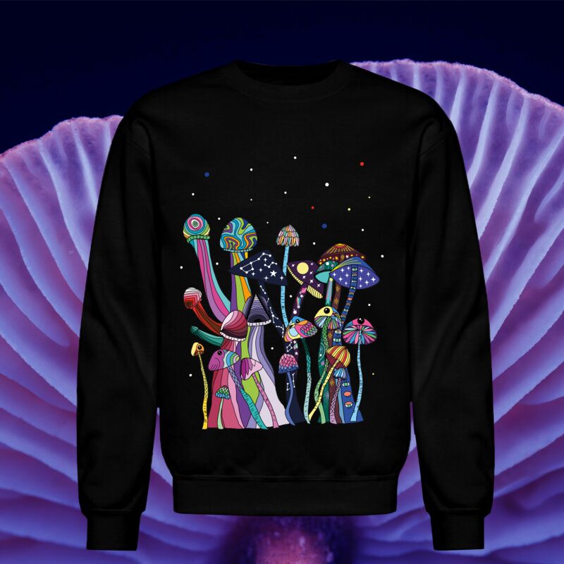 Honguitos sudadera standar frente estrellas.jpg Miniatura