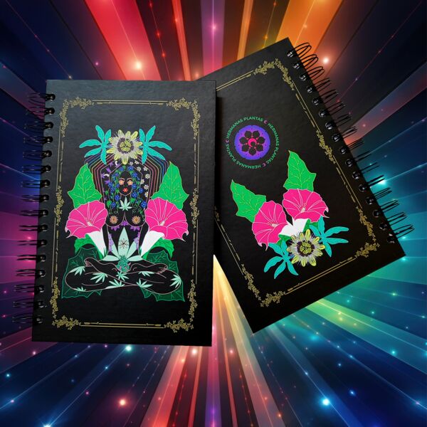 Libreta Mujer Flor Miniatura