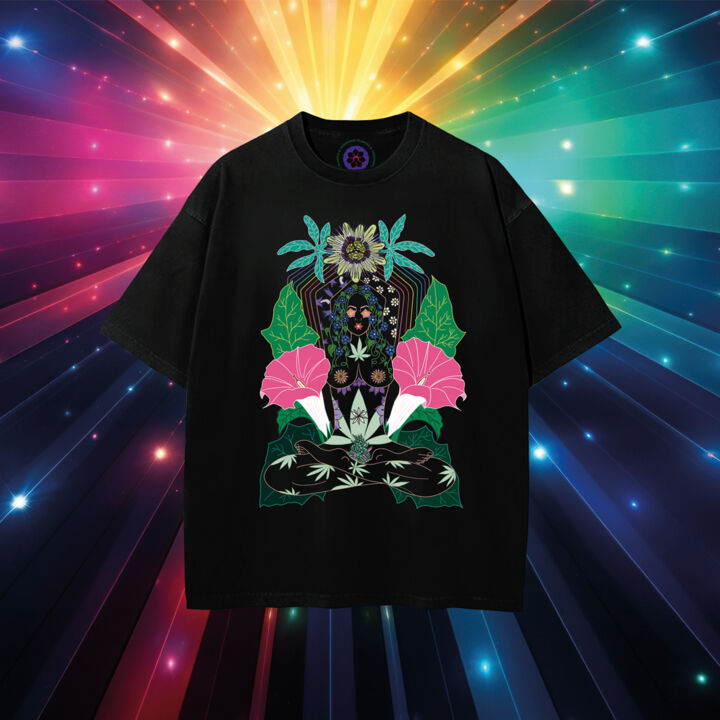 Mujer Flor Oversize AP Miniatura