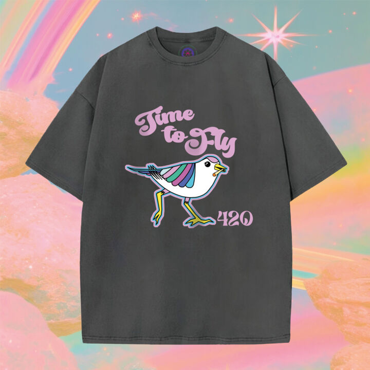 Time to fly Oversize PC Miniatura